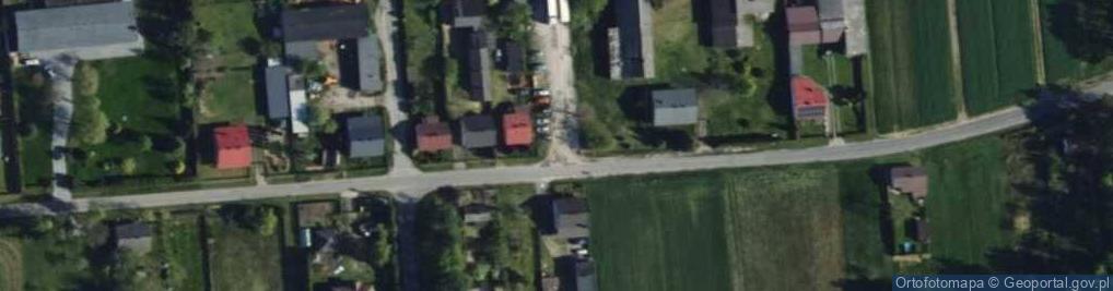 Zdjęcie satelitarne Łaziska ul.