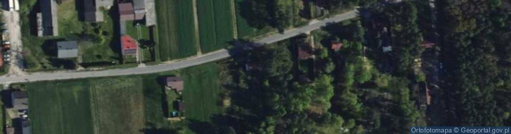 Zdjęcie satelitarne Łaziska ul.