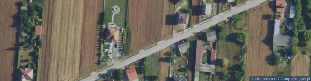 Zdjęcie satelitarne Łazisko ul.