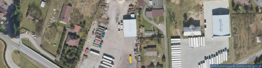 Zdjęcie satelitarne Łazisko ul.