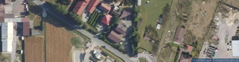 Zdjęcie satelitarne Łazisko ul.