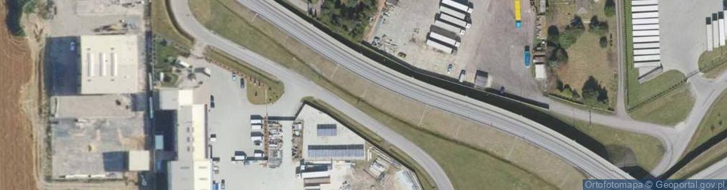 Zdjęcie satelitarne Łazisko ul.