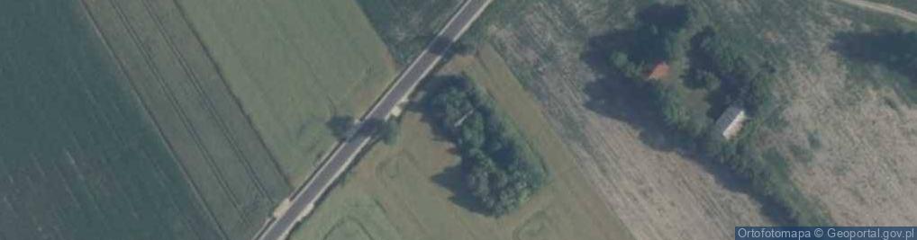 Zdjęcie satelitarne Łazów ul.