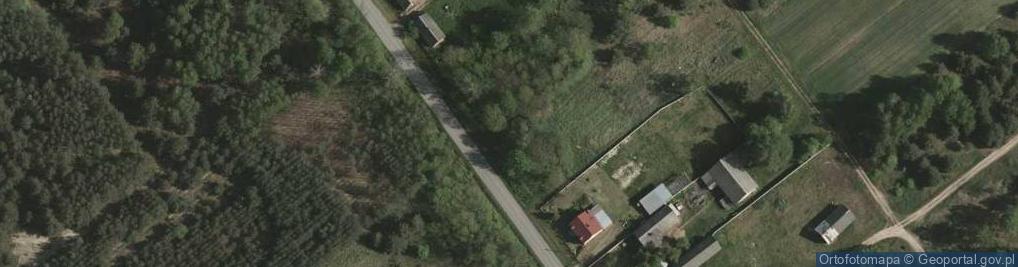 Zdjęcie satelitarne Łazów ul.