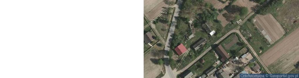 Zdjęcie satelitarne Łazów ul.