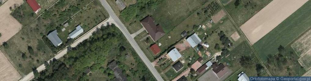 Zdjęcie satelitarne Łazów ul.
