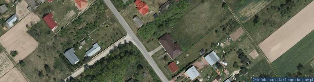 Zdjęcie satelitarne Łazów ul.
