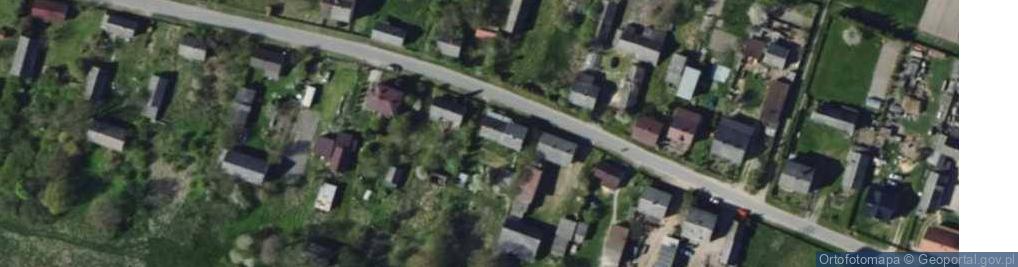 Zdjęcie satelitarne Łazów ul.