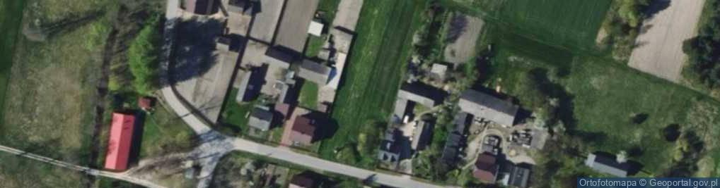 Zdjęcie satelitarne Łazów ul.