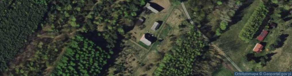 Zdjęcie satelitarne Łazów ul.