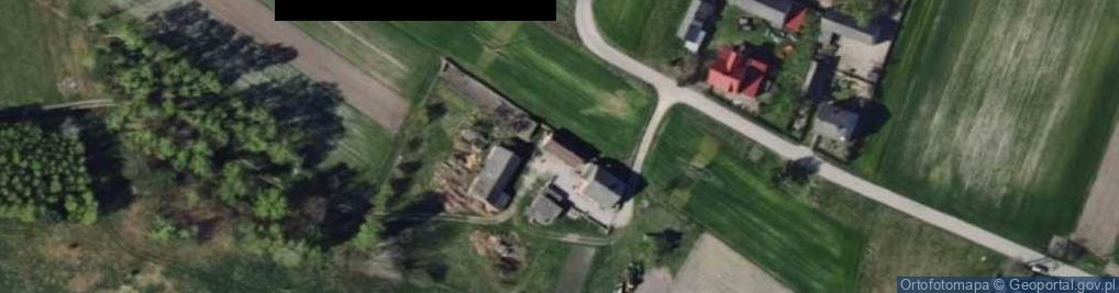 Zdjęcie satelitarne Łazów ul.