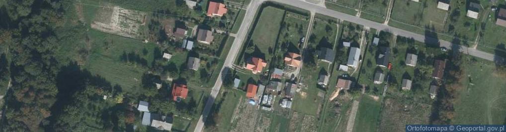 Zdjęcie satelitarne Łazowa ul.
