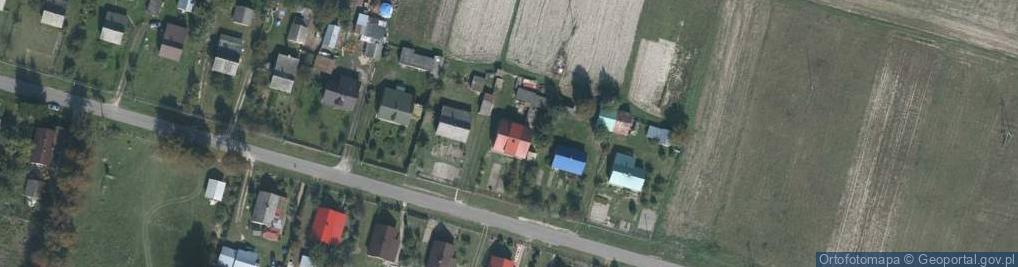 Zdjęcie satelitarne Łazowa ul.