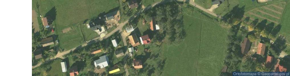 Zdjęcie satelitarne Łazy Brzyńskie ul.