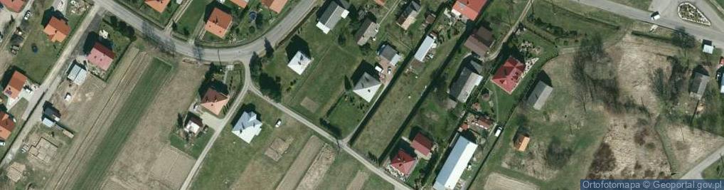 Zdjęcie satelitarne Łazy Dębowieckie ul.