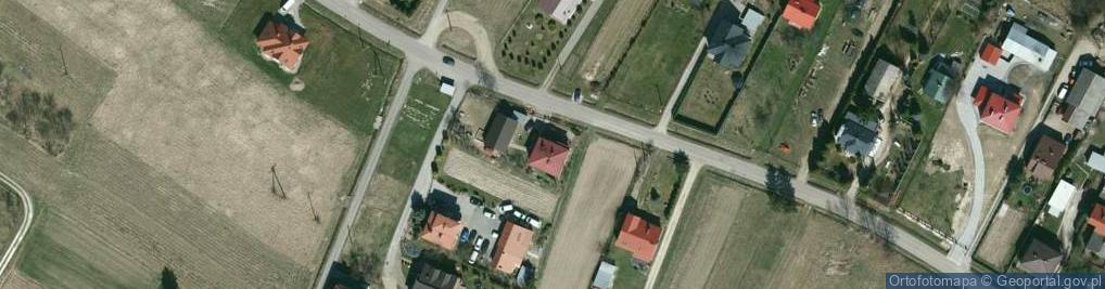 Zdjęcie satelitarne Łazy Dębowieckie ul.