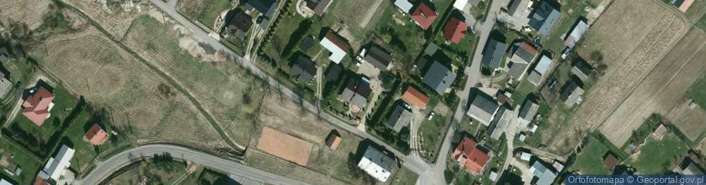 Zdjęcie satelitarne Łazy Dębowieckie ul.