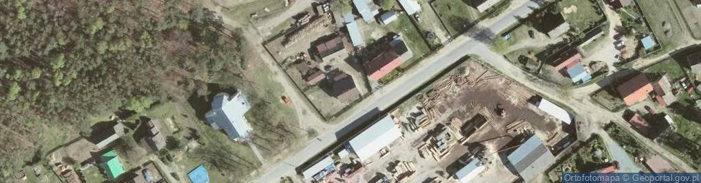 Zdjęcie satelitarne Łazy Małe ul.