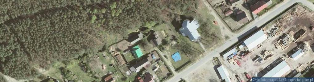 Zdjęcie satelitarne Łazy Małe ul.