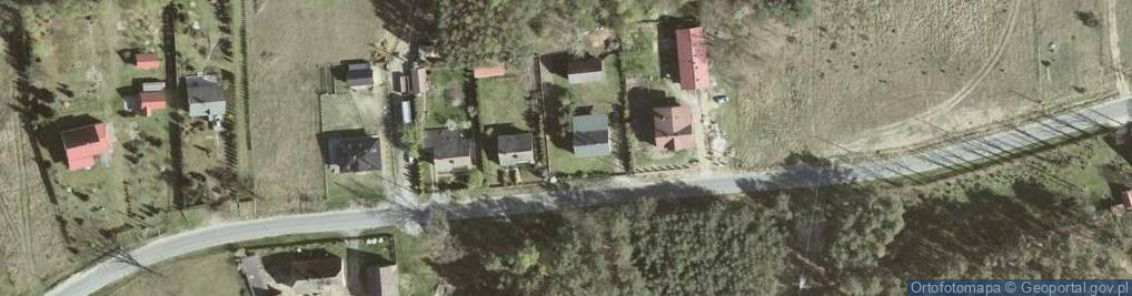Zdjęcie satelitarne Łazy Małe ul.