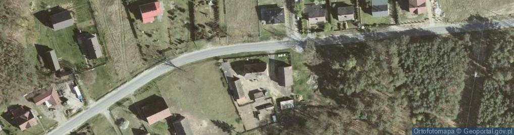 Zdjęcie satelitarne Łazy Małe ul.