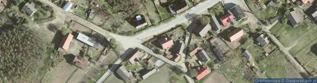 Zdjęcie satelitarne Łazy Małe ul.