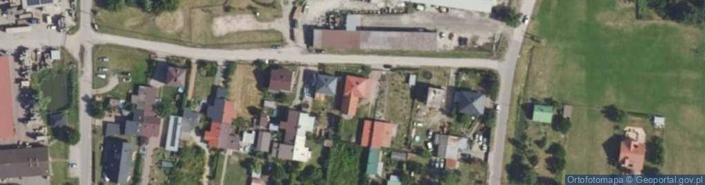 Zdjęcie satelitarne Łazy ul.