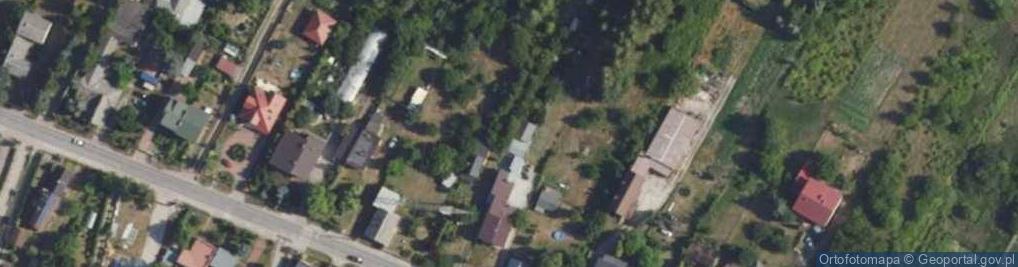 Zdjęcie satelitarne Łączności ul.