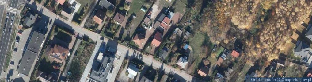 Zdjęcie satelitarne Łączności ul.