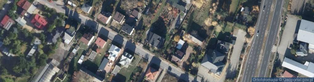 Zdjęcie satelitarne Łączności ul.