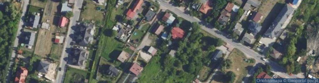 Zdjęcie satelitarne Łączności ul.