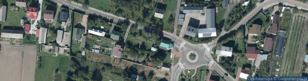 Zdjęcie satelitarne Łazy ul.