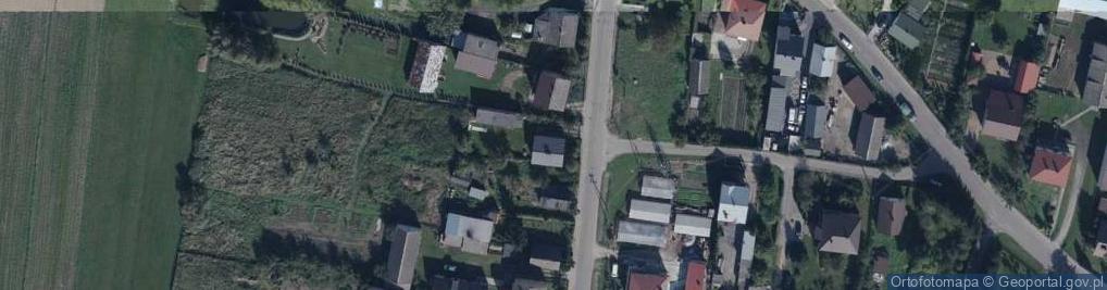 Zdjęcie satelitarne Łazy ul.