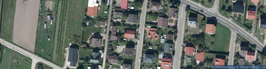 Zdjęcie satelitarne Łazy ul.