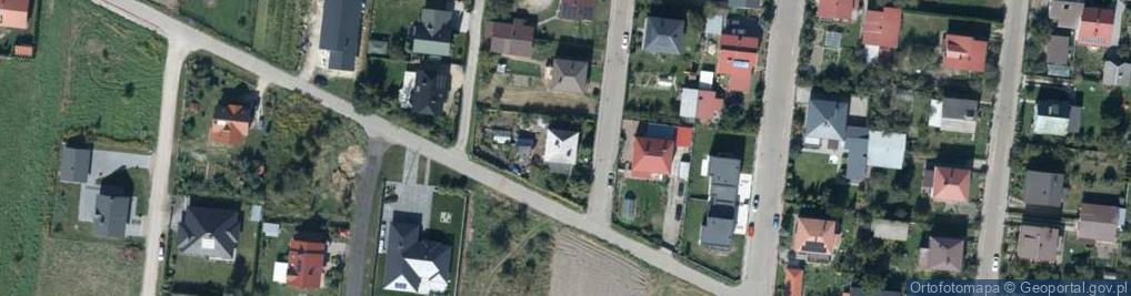 Zdjęcie satelitarne Łazy ul.