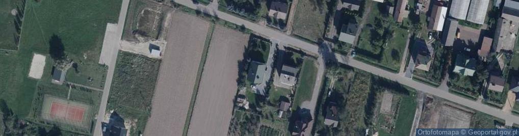 Zdjęcie satelitarne Łazy ul.