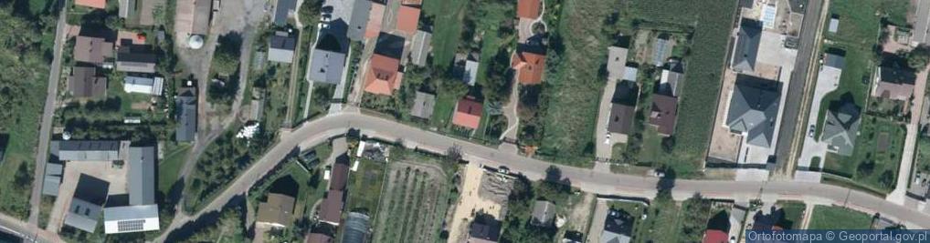 Zdjęcie satelitarne Łazy ul.