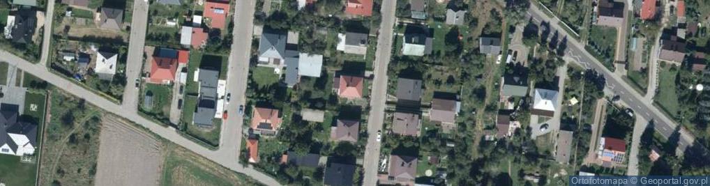 Zdjęcie satelitarne Łazy ul.