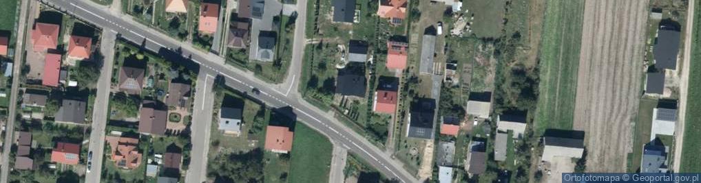 Zdjęcie satelitarne Łazy ul.