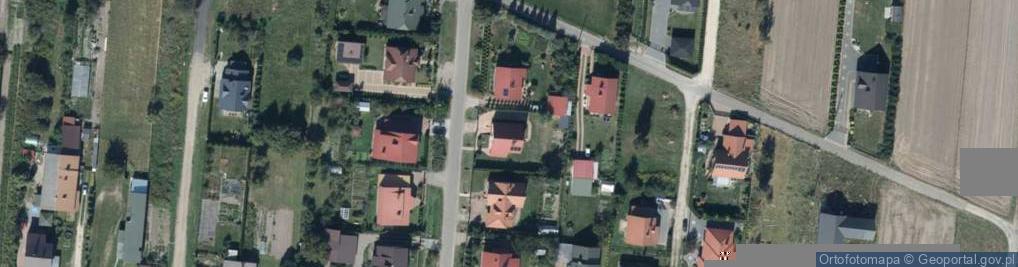 Zdjęcie satelitarne Łazy ul.