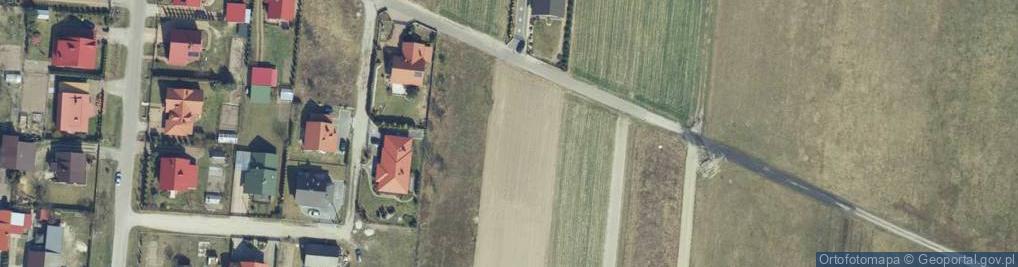 Zdjęcie satelitarne Łazy ul.
