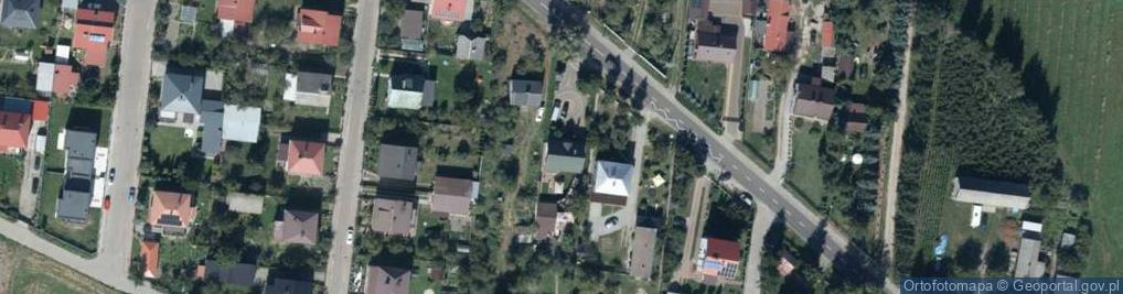 Zdjęcie satelitarne Łazy ul.