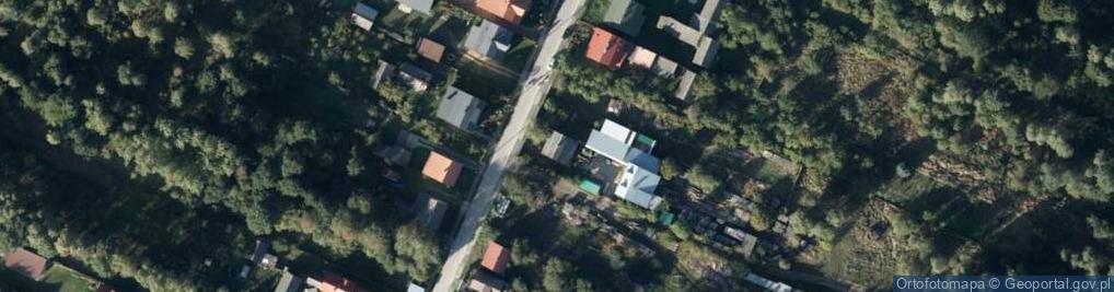 Zdjęcie satelitarne Łazy ul.