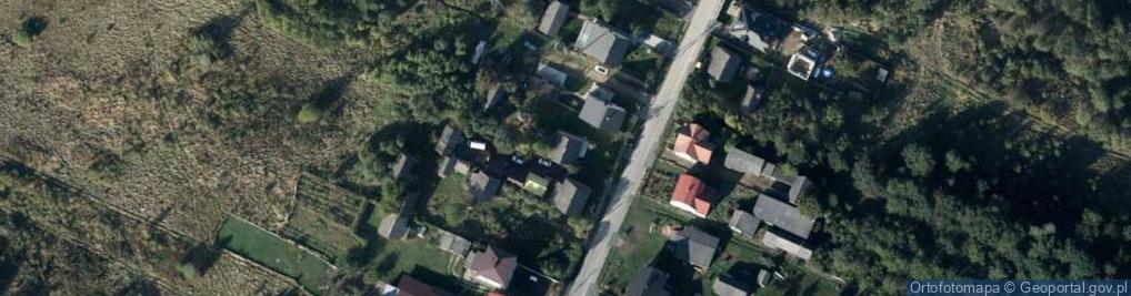 Zdjęcie satelitarne Łazy ul.