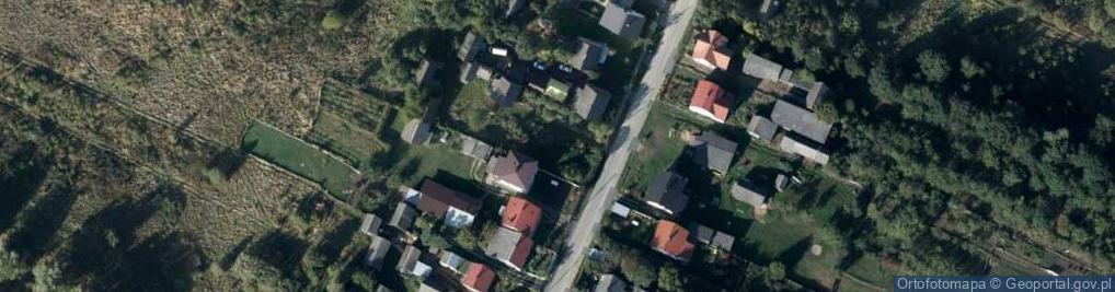Zdjęcie satelitarne Łazy ul.