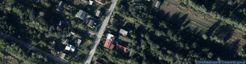 Zdjęcie satelitarne Łazy ul.