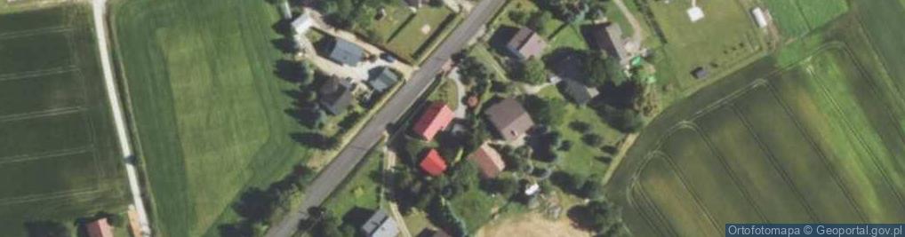 Zdjęcie satelitarne Lanckorona ul.