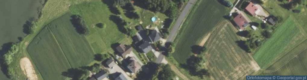 Zdjęcie satelitarne Lanckorona ul.