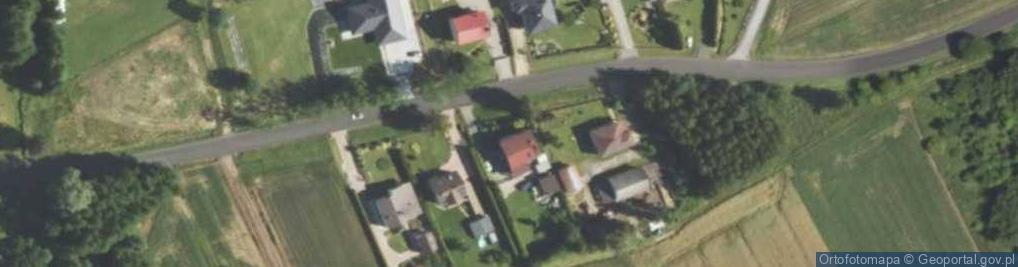 Zdjęcie satelitarne Lanckorona ul.