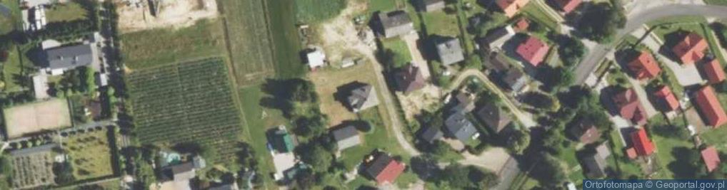 Zdjęcie satelitarne Lanckorona ul.